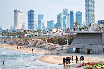 Photo of Tel aviv Beach| Image by No Way from Pixabay