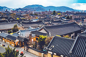 Photo of Ariel photo of a traditional village| Image by Lee from Pixabay