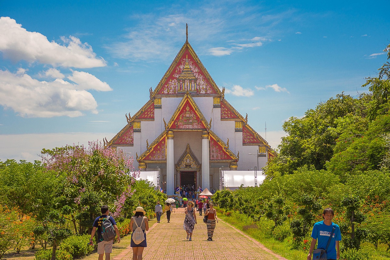 Thai temple, 