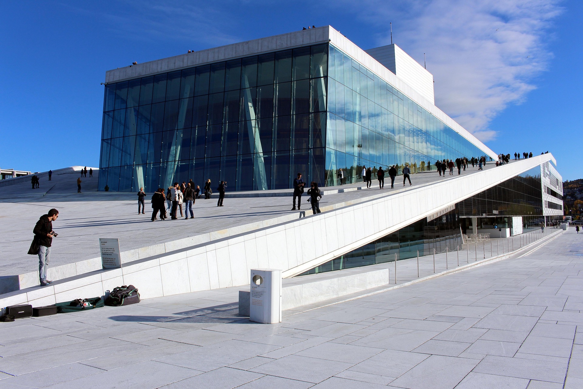Opera house in Oslo, 
