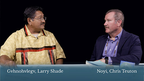 video thumbnail of an ASL signer on a black background