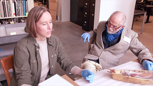 video thumbnail two individuals in a museum